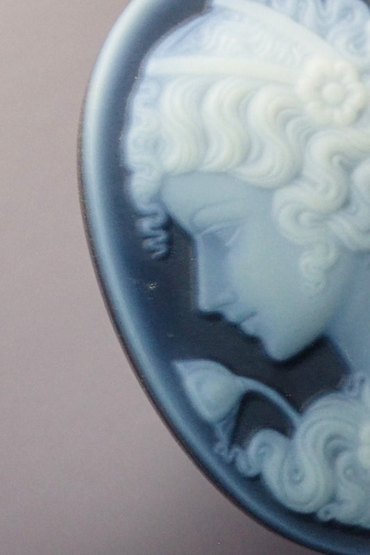 Chalcedony カルセドニー 40.378ct カメオ