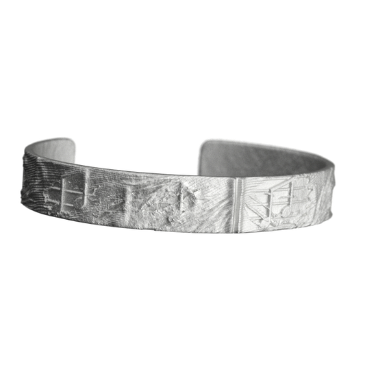 リサイクルシルバー バングル