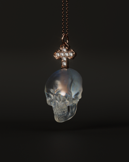 SKULL & CROSS TOP（Clear）