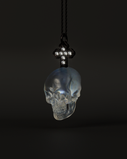 SKULL & CROSS TOP（Clear）