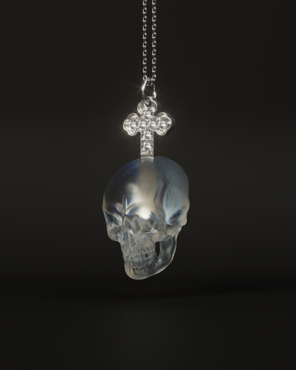 SKULL & CROSS TOP（Clear）