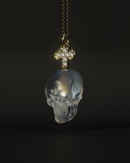 SKULL & CROSS TOP（Clear）