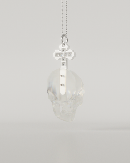 SKULL & CROSS TOP（Clear）