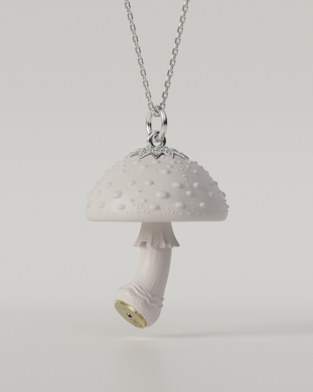 MUSHROOM TOP（White）