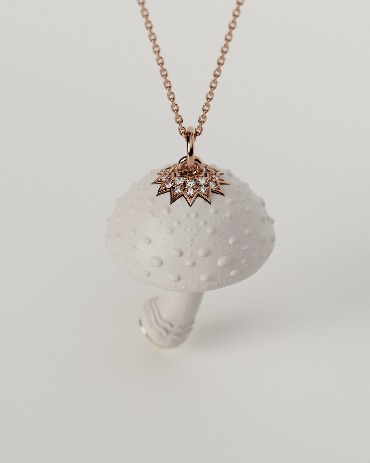 MUSHROOM TOP（White）
