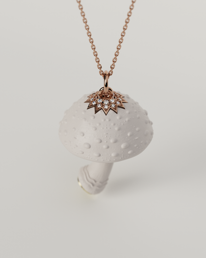MUSHROOM TOP（White）