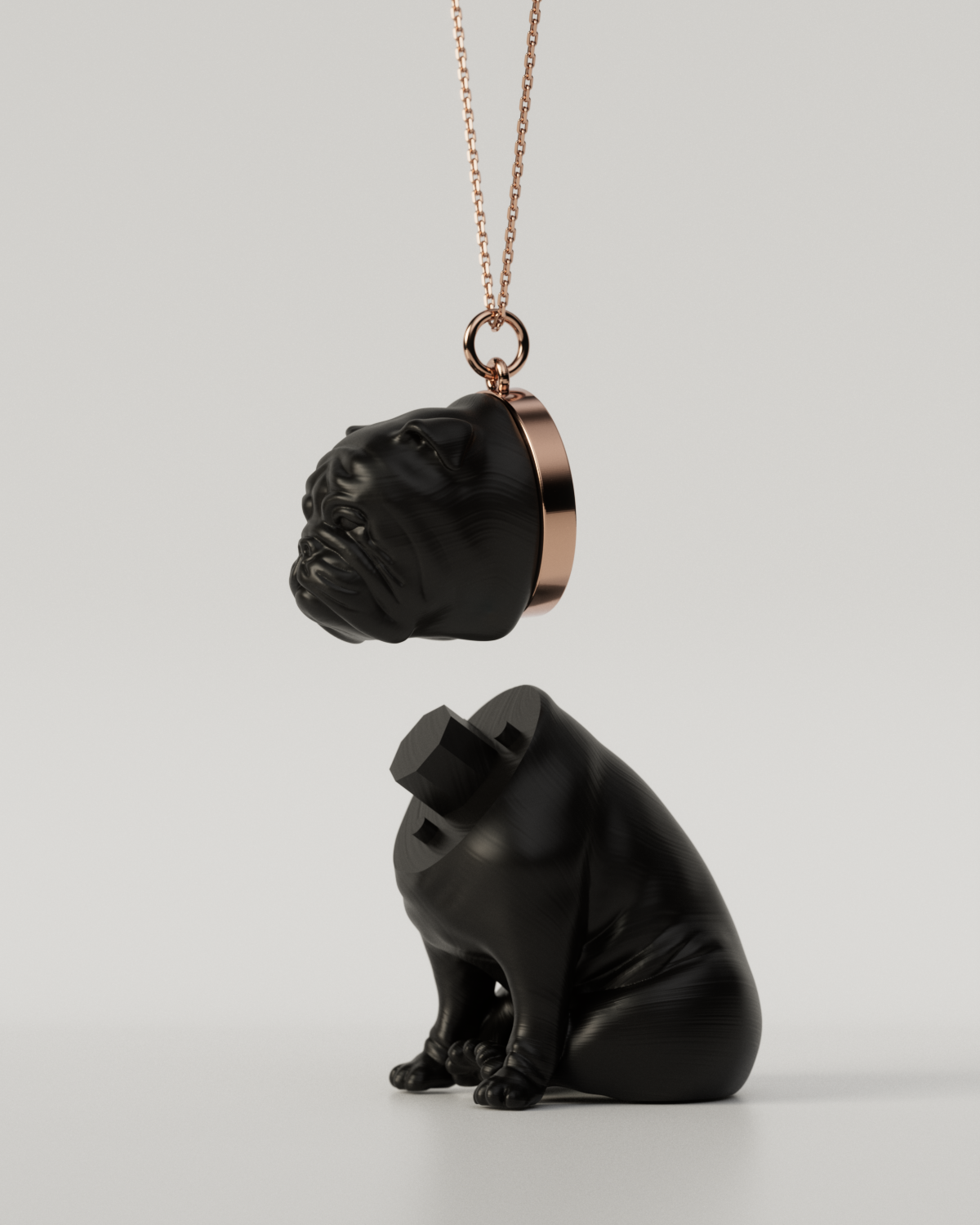 BULLDOG TOP（Black）  | L size