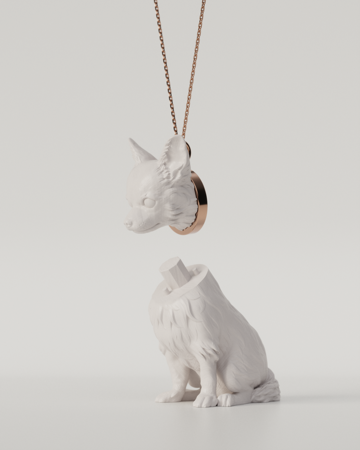 CHIHUAHUA TOP（White）  | L size