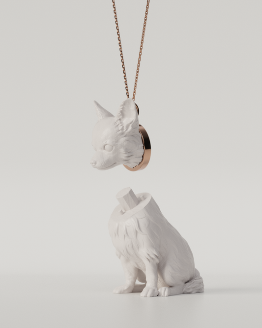 CHIHUAHUA TOP（White）  | L size