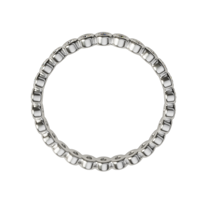 エタニティリング Bezel Set. 1.3mm L.G.Diamond / K18, Pt