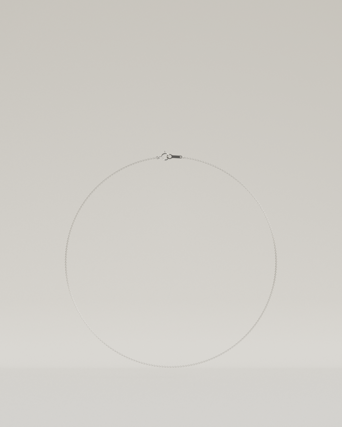 THIN CHAIN NECLACE（Azuki） | 45cm