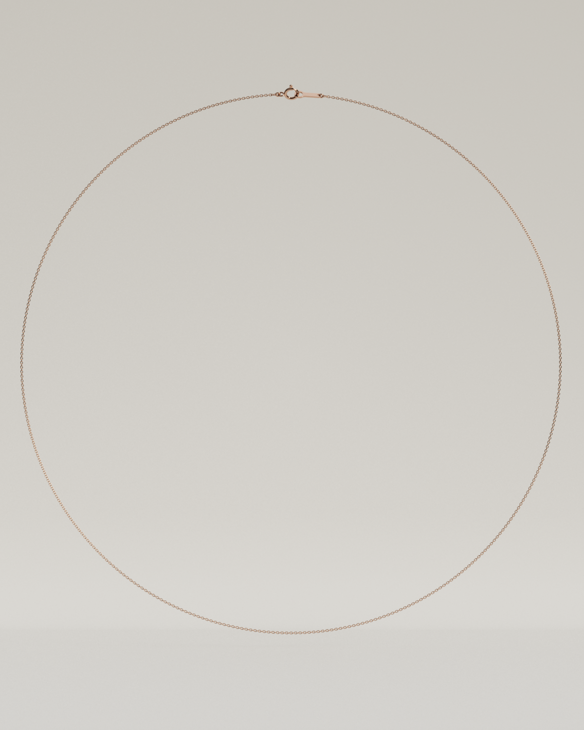 THIN CHAIN NECLACE（Azuki） | 60cm