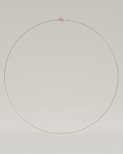 THIN CHAIN NECLACE（Azuki） | 60cm