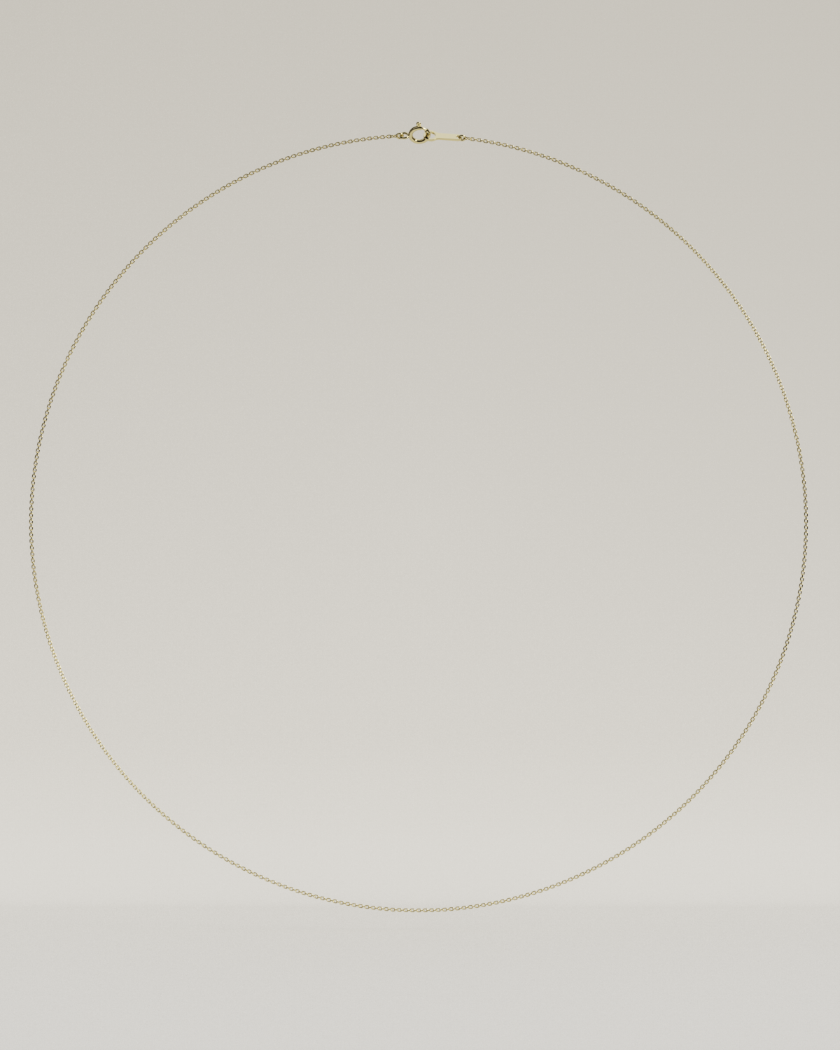 THIN CHAIN NECLACE（Azuki） | 60cm