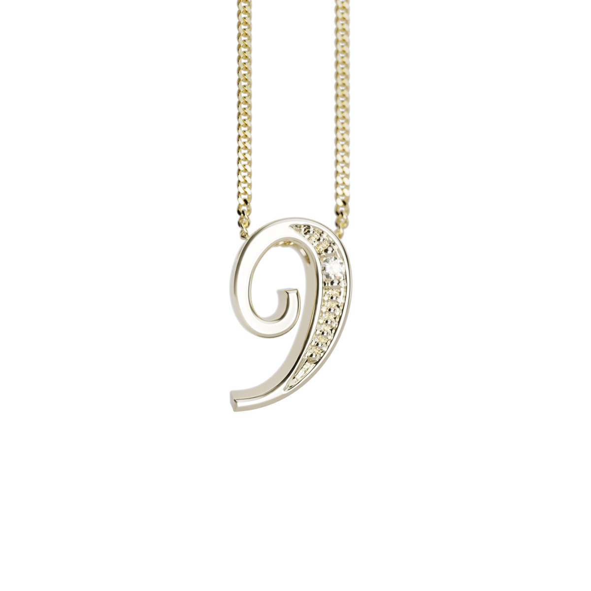 K10 | Number Necklace